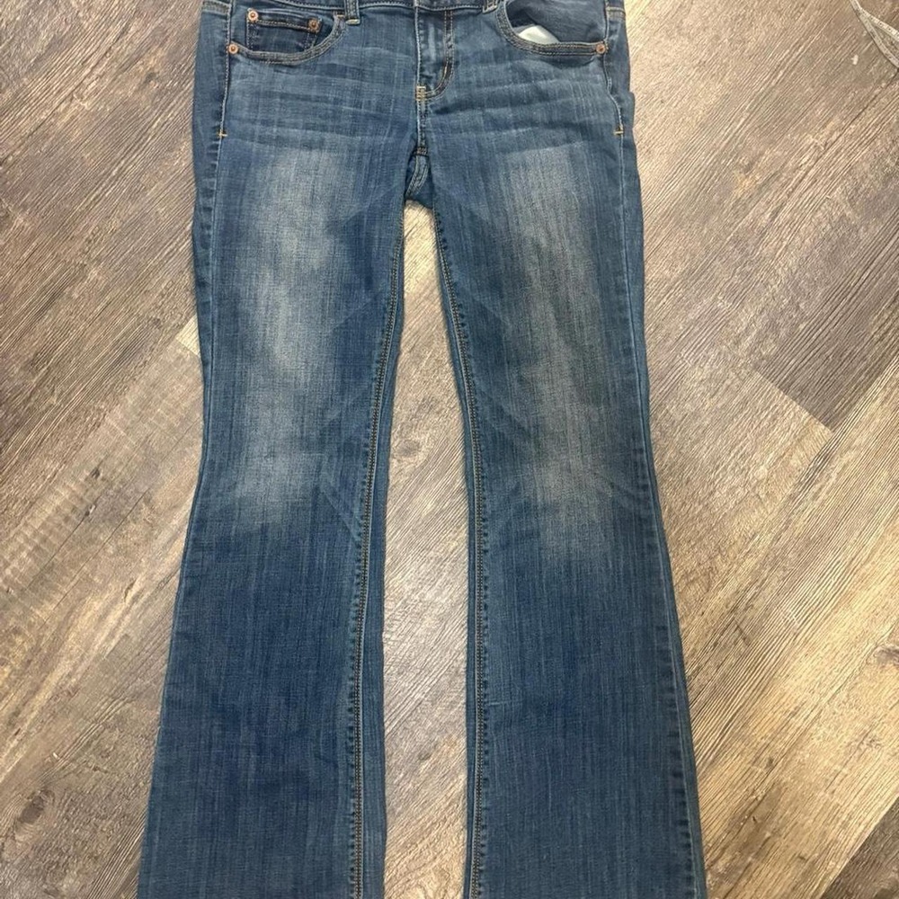 y2k hollister bootcut 2000s jeans low rise